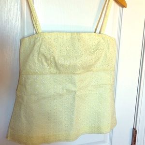 Vineyard Vines Eyelet Top with removable straps